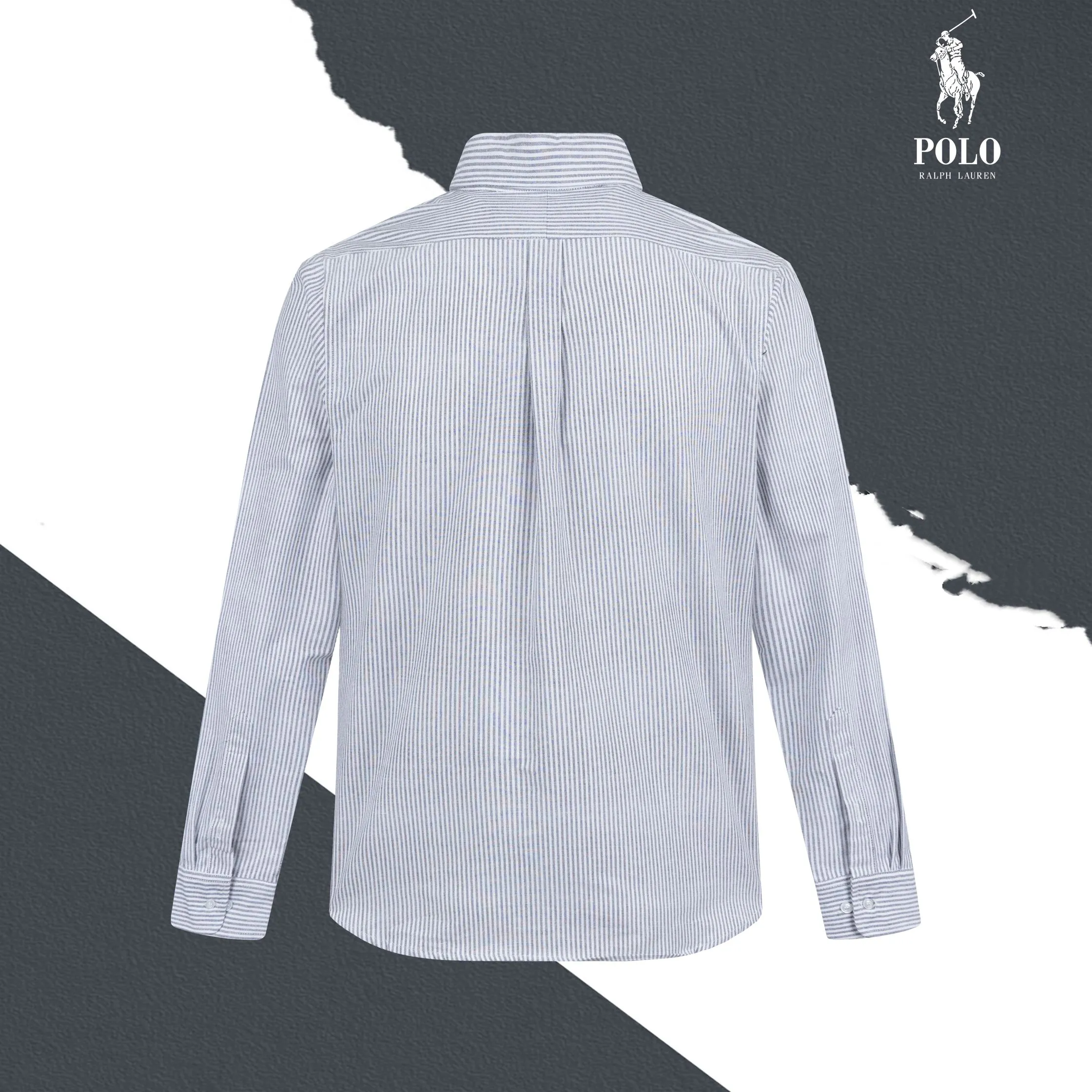 P230 model number SL300 Ralph Laure small label color block embroidered shirt. Same style for men and women. Official website details are the same. Full set of packaging. Complete with three labels. Moisture-proof paper. Different market currency. Feel free to compare. The fabric is customized and dyed with ultra-high washed tie-dye process. Complex workmanship. Non-original pure cotton Oxford fabric material. Garment washed. Skin-friendly and comfortable. Classic and versatile. Suitable for business and leisure. Collar buttons. Different currencies. All fabric accessories are original. Precise and high-quality jacquard craftsmanship makes the fabrics integrated into one body. The upper body is soft and comfortable, extremely delicate, and the hand feels solid, smooth and soft. The fabric has the characteristics of being wrinkle-free and has an invincible hand feel. Perfect details. Size: S-XL